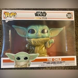 Star Wars The Mandalorian The Child (Grogu) 10 Inch Funko Pop! #369